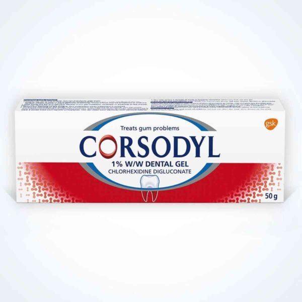 Corsodyl Dental Gel, 50g
