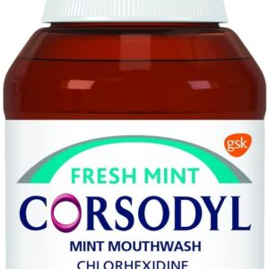 Corsodyl Mint Gum disease treatment mouthwash