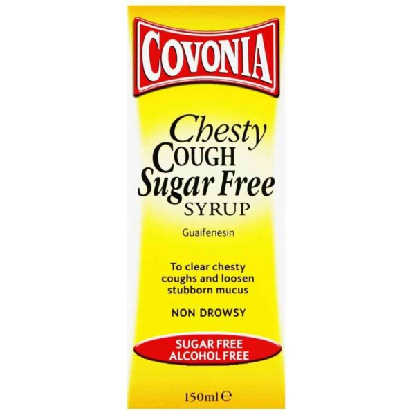 Covonia Chesty Cough Sugar Free Mixture, 150ml