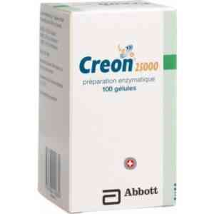 Creon 25000 Capsules, 100 Capsules
