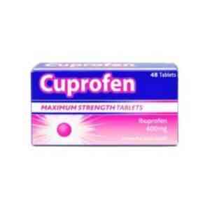 Cuprofen Maximum Strength 400mg, 48 Tablets