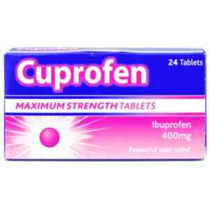 Cuprofen Maximum Strength 400mg Tablets