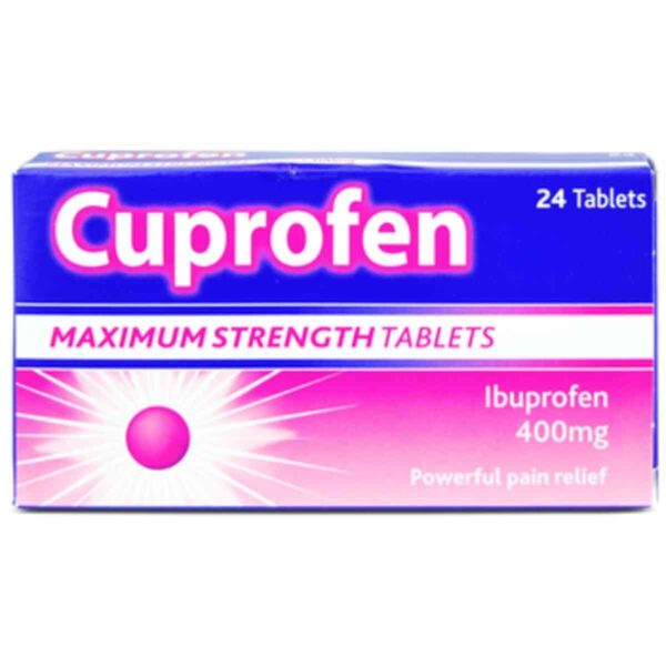 Cuprofen Maximum Strength 400mg Tablets