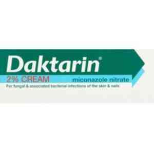 Daktarin Cream 15g - Miconazole 2% Cream, 15g