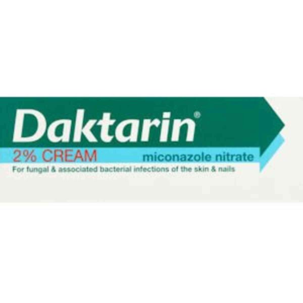 Daktarin Cream 15g - Miconazole 2% Cream, 15g