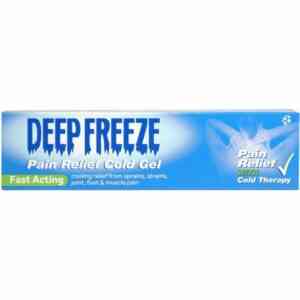 Deep freeze gel
