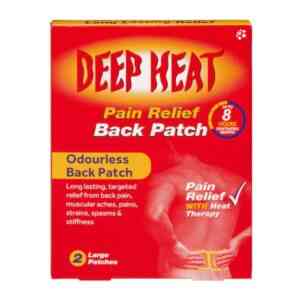 Deep Heat Patch For Back Pain
