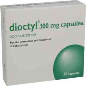 Dioctyl 100mg Capsules