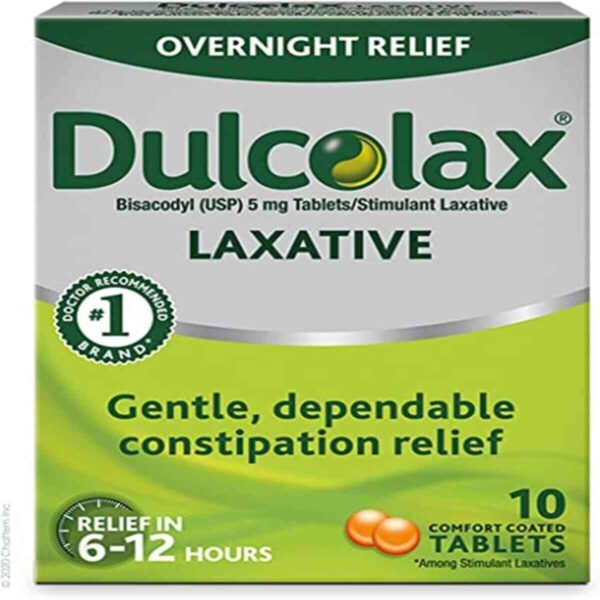 Dulcolax Laxative Tablet, 100 Tablets
