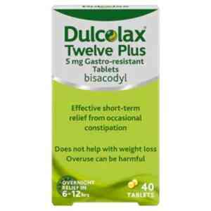 Dulcolax Laxative Tablet 5mg, 40 Tablets