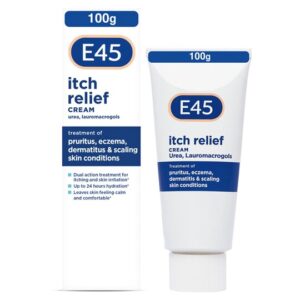 E45 Itch Relief Cream - For Eczema Itchy Skin And Dry Skin, 100g