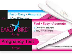 Early Bird Swift Midstream Pregnancy Kit 2TEST