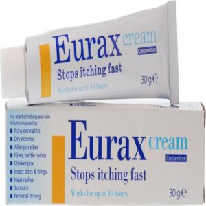 Eurax Cream Itchy And Irritated Skin Relief