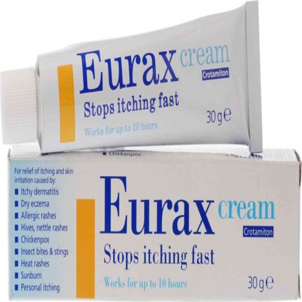 Eurax Cream Itchy And Irritated Skin Relief