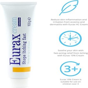 Eurax Cream - Itch Relief Cream, 100g