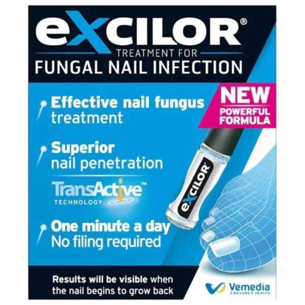 Excilor Solution - Fungal Nail Infection Treatment, 3.3ml