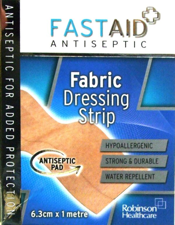 Fast Aid Antiseptic Antibacterial Washproof Dressing Strip 6.3cm X 1M