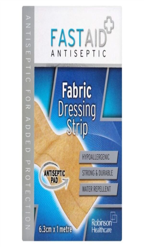 fast iad antiseptic fabric dressing strip