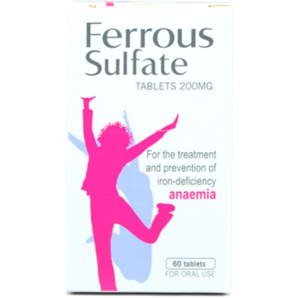 Ferrous Sulphate 200mg Tablets