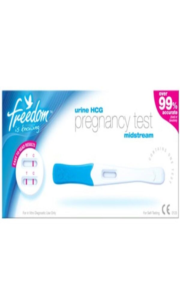 Freedom Midstream Pregnancy Test
