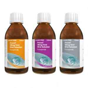 Frusol 20mg/5ml Oral Solution - Furosemide 20mg/5ml, 150ml