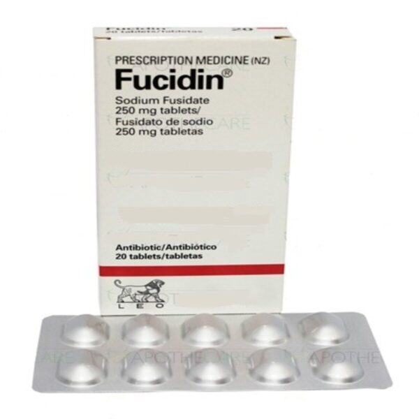 Fucidin Tablets 250mg - Sodium Fusidate Tablets, 100 Tablets