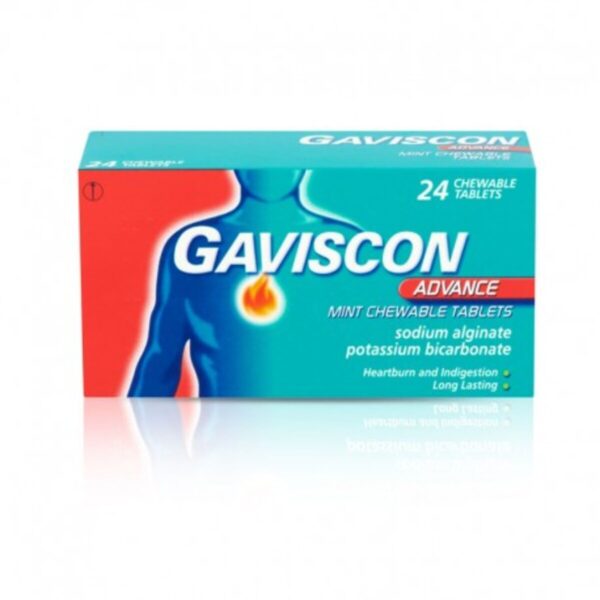 Gaviscon Advance Mint Chewable Tablets