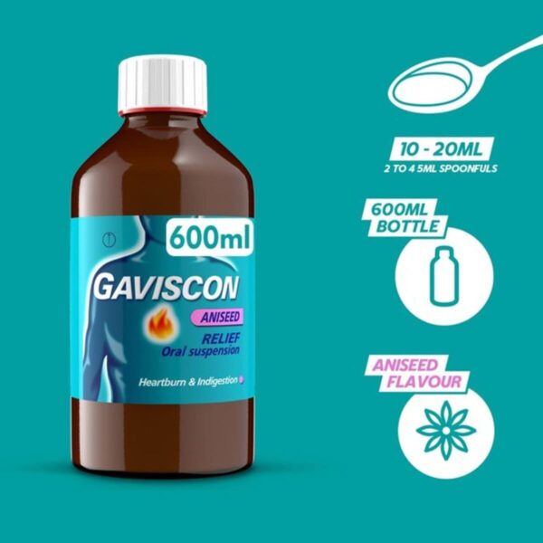 Gaviscon Peppermint Liquid Relief