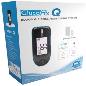 GlucoRx Q Blood Glucose Monitoring System