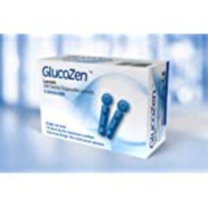 GlucoZen Lancets 0.35mm 28G Sterile Disposable Lancets