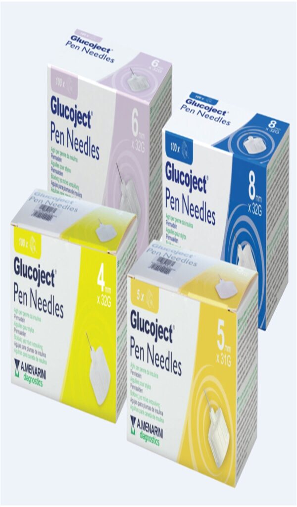 Glucoject Insulin Pen Needles G1 5mm 31G