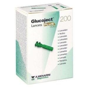Glucoject Lancets Plus, 200 Lancets