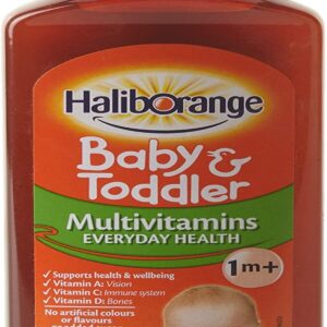 Haliborange Baby And Toddler MultiVitamins Orange Liquid