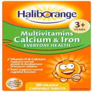 Haliborange Multivitamins Calcium And Iron Tablets