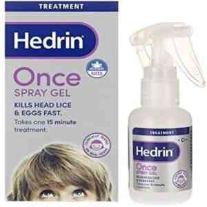 Hedrin Once Spray Gel, 100ml
