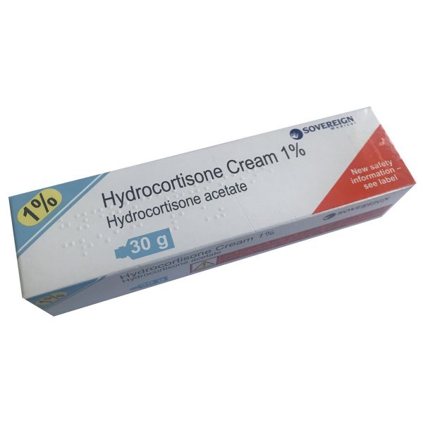Hydrocortisone Cream 1%, 30g