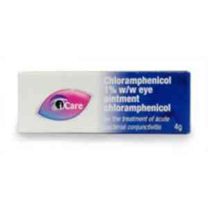 I-Care Chloramphenicol Eye Ointment 1%, 4g