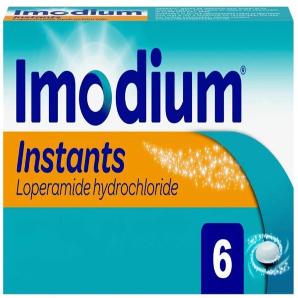 Imodium Instants Fast Dissolving Diarrhoea Relief Tablets