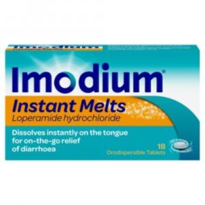 Imodium Instants Loperamide 2mg Fast Dissolving Tablets