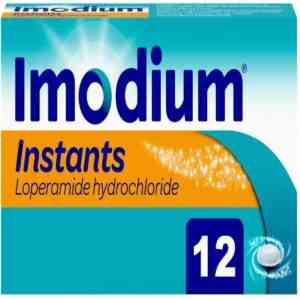 Imodium Instant 2mg Melt Tablets, 12 Melt Tablets