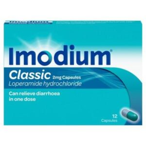 Imodium Original Loperamide 2mg Capsules