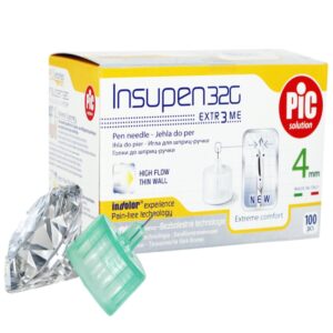 INSUPEN DISPOSABLE NEEDLES 4MM 33G