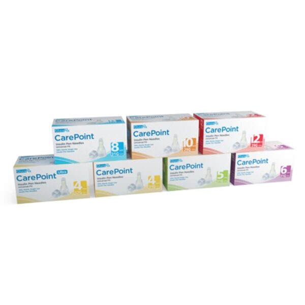 GlucoRx Carepoint Insulin Pen Needles 6MM 31G