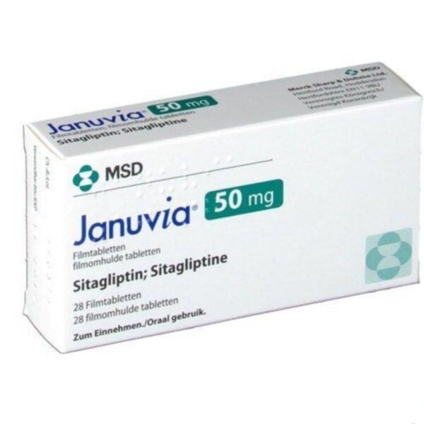 Januvia 50mg Tablets – Sitagliptin 50mg, 28 Tablets