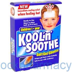 Kool N Soothe - Children Cooling Gel Pads