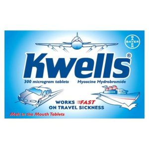 Kwells Travel Sickness - Hyoscine Tablets, 12 Tablets