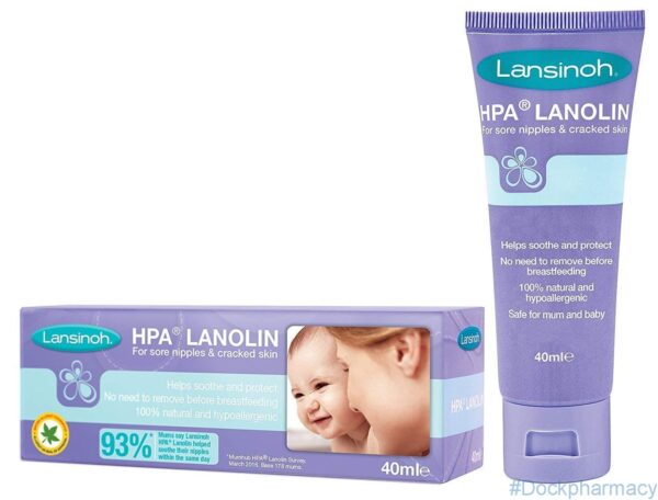 Lansinoh HPA Lanolin Nipple Cream 40ml