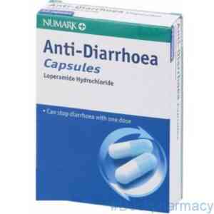 Loperamide 2mg Capsule, 10 Capsules