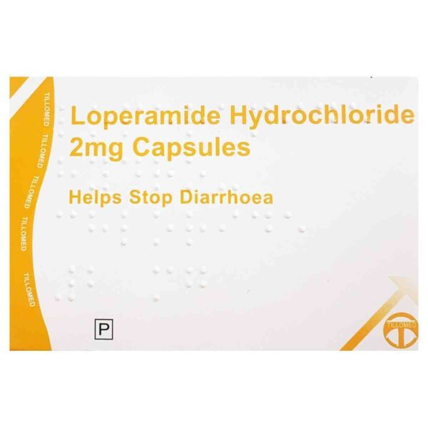 Loperamide Capsules 2mg, 30 Capsules