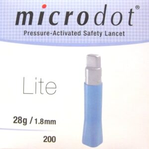 Microdot Lite Safety Lancet 28g 1.8mm